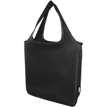 Bolsa publicitaria PET reciclado 210D sostenible asas 30 cm