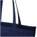 Bolsa tote algodón reciclado GRS con refuerzos Florida 14L Azul marino detalle 25