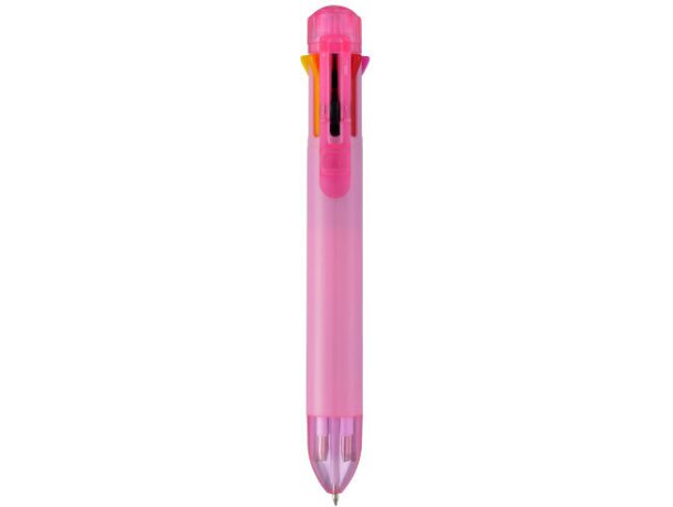 Bolígrafo mini de plástico multicolor personalizado