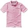 Polo de manga corta algodón BCI 200 g/m2 Elevate Life Calgary Rosa claro detalle 17