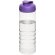 H2O Active® Treble Bidón deportivo con tapa Flip de 750 ml Transparente/morado