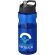 H2O Active® Base Bidón deportivo con tapa con boquilla de 650 ml Azul/negro intenso detalle 43