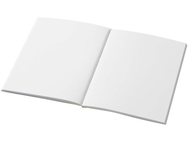 Libreta A6 tapa blanda Novella Austen papel FSC Blanco marfil detalle 13
