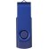 Memoria USB metálica Rotate 4GB con mecanismo rotativo Azul marino detalle 8