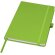 Libretas ecológicas tamaño A5 con tapa de RPET y 80 hojas recicladas Honua Verde lima