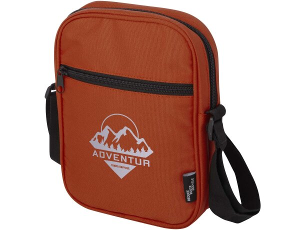 Bandolera reciclada certificada GRS Byron con cremallera detalle 35