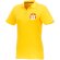 Polo de manga corta para mujer Helios Amarillo detalle 7