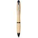 Bolígrafo de bambú Nash natural/negro intenso