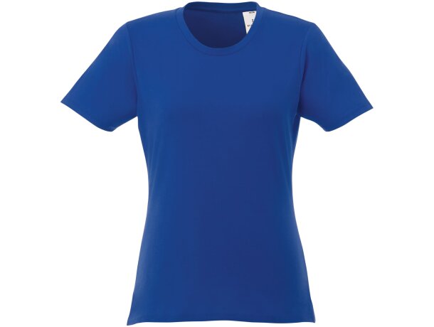 Camiseta de manga corta para mujer ”Heros” Azul detalle 36