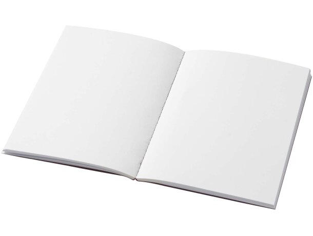 Libreta A6 tapa blanda Novella Austen papel FSC Rojo detalle 23