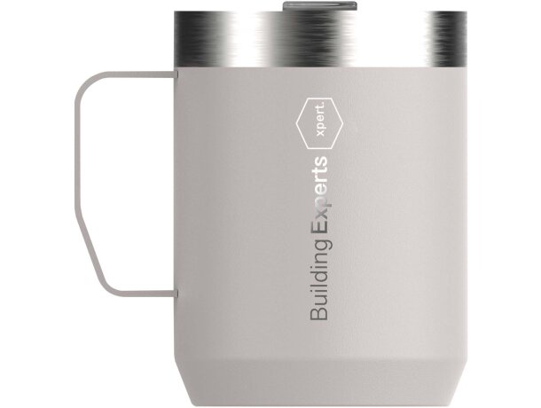 Taza acampada Stanley Everyday 236ml acero inoxidable reciclado Rosa claro detalle 11