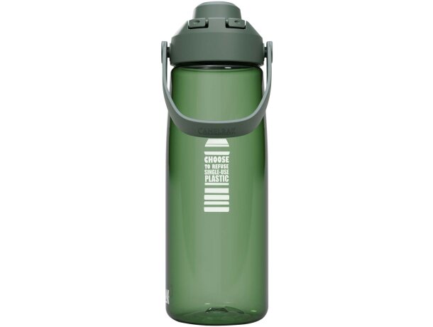 Botella CamelBak Thrive Chug 740ml Tritan Renew reciclado Verde bosque detalle 8