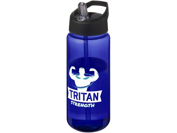 Bidón deportivo con tapa con boquilla de 600 ml H2O Active® Octave Tritan™ personalizado