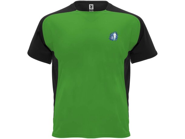Camiseta deportiva Bugatti Roly cool fit unisex Verde helecho/negro intenso detalle 9