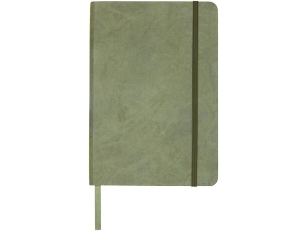 Libreta de tamaño A5 de papel de piedra Breccia Verde detalle 2