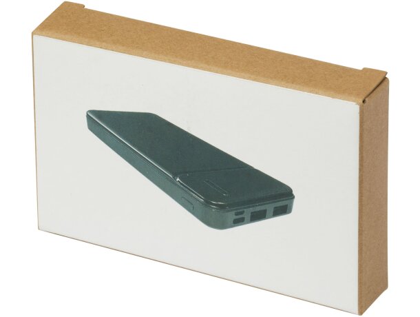 Batería externa reciclada Loop 10000 mAh con doble entrada Negro intenso detalle 4