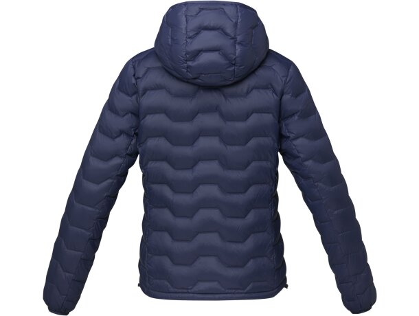 Chaqueta aislante reciclada GRS Petalite para mujer Azul marino detalle 3