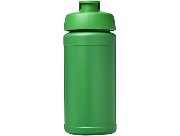 Bidón deportivo Baseline reciclado con tapa Flip 500ml Verde/verde detalle 10