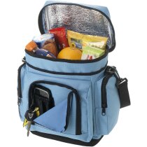 Bolsa isotérmica multibolsillos personalizada azul claro Bolsa isotérmica multibolsillos personalizada azul claro