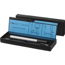 Bolígrafo de metal con 3 funciones personalizado plata Bolígrafo de metal con 3 funciones personalizado plata