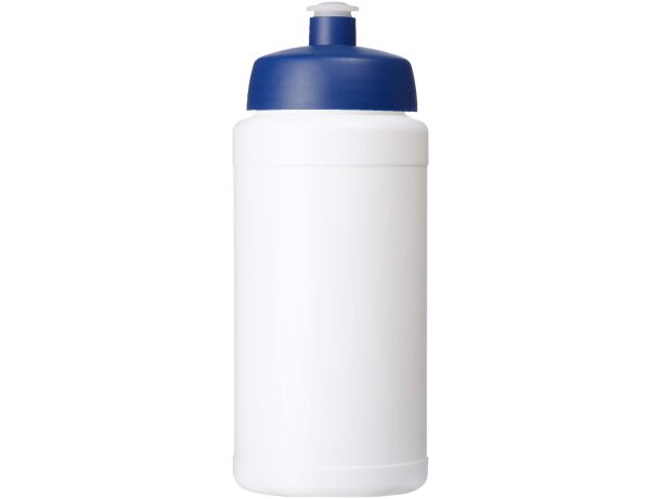 Bidón deportivo Baseline Rise 500ml con relieve moldeable Blanco/azul detalle 15