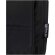 Neceser colgante Puffer de 8L con poliéster reciclado certificado GRS Negro intenso detalle 5