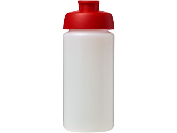 Baseline™ Plus Bidón deportivo con Tapa Flip de 500 ml con asa Transparente/rojo detalle 2