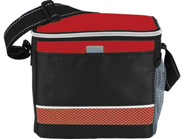 Bolsa isotérmica deportiva Rojo/negro intenso detalle 2