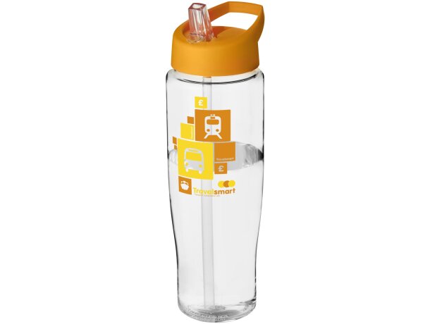 H2O Active® Tempo Bidón deportivo con tapa con boquilla de 700 ml personalizada