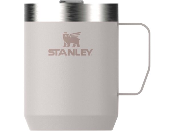 Taza acampada Stanley Everyday 236ml acero inoxidable reciclado Rosa claro detalle 12