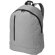 Mochila lisa con bolsillo vertical gris