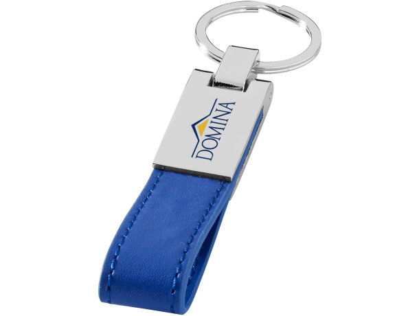 Llavero forma correa en estuche personalizado