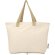 Bolsa tote Sierra 12L algodón reciclado certificado GRS Natural/natural detalle 2