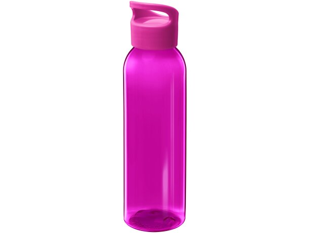 Botella de 650 ml con tapa de rosca personalizada merchandising magenta