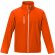 Chaqueta softshell Orion para hombre en poliéster elástico Naranja detalle 8