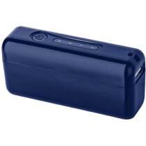 Batería externa 2200 mah con linterna personalizada azul medio Batería externa 2200 mah con linterna personalizada azul medio