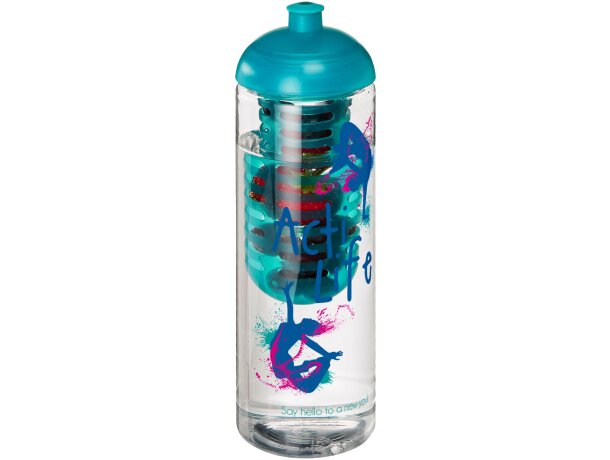 H2O Active® Vibe Bidón deportivo e infusor con tapa Dome de 850 ml personalizada