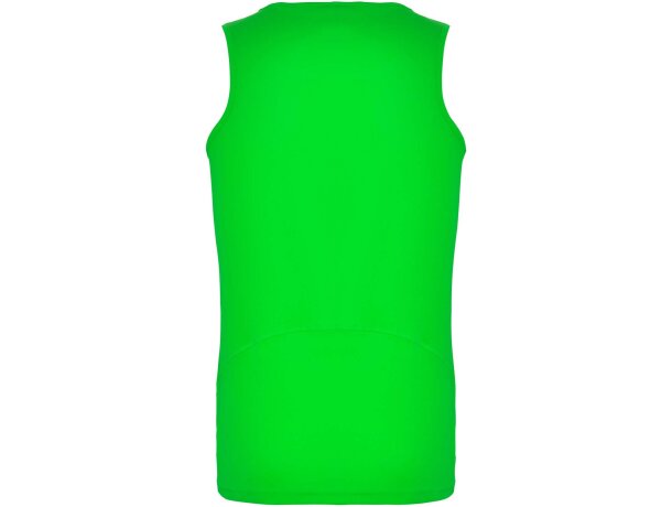 Camiseta deportiva sin mangas infantil Andre de Roly Lima detalle 14