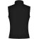 Chaleco softshell unisex Nevada de Roly resistente al agua Negro intenso detalle 2