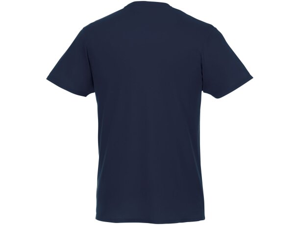 Camiseta de manga corta de material reciclado GRS de hombre Jade Azul marino detalle 21