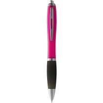 Bolígrafo con agarre en tinta negra personalizado