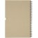 Libreta mediana con espiral y lápiz Luciano Eco Natural detalle 3