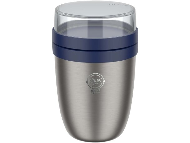Fiambrera térmica Mepal Ellipse 500+200 ml doble compartimento detalle 1