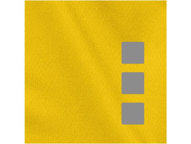 Camiseta manga corta de mujer niagara de Elevate 135 gr Amarillo detalle 9