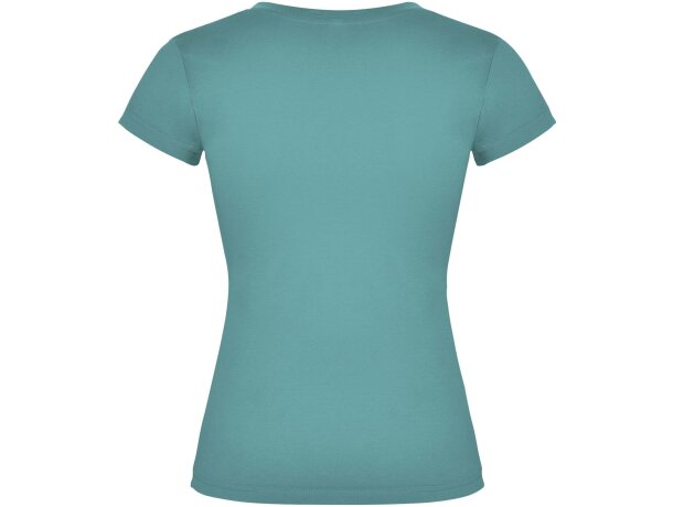 Camiseta cuello pico mujer Roly Victoria algodón 155 g/m² detalle 52
