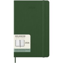 Planificador semanal Moleskine tapa dura negro