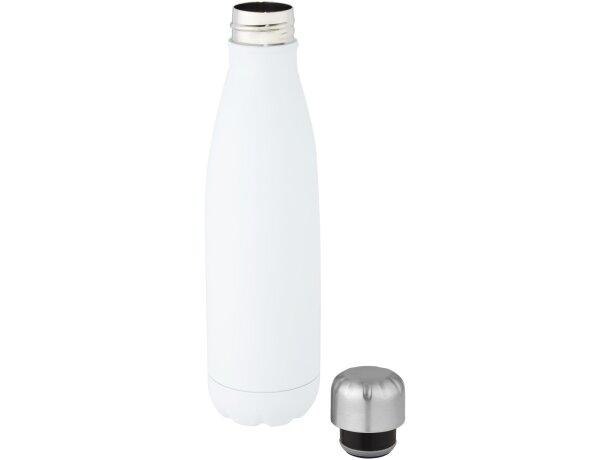Bidón Cove acero inoxidable reciclado 500ml aislamiento térmico Blanco detalle 3