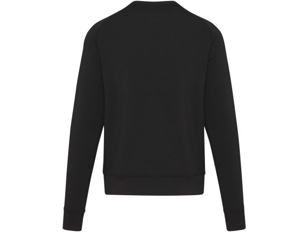 Jersey deportivo unisex Yukon negro con punto entrelazado Negro intenso detalle 3