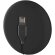 Cable carga 3 en 1 retroiluminado C18 Travel Light-up Negro intenso detalle 3