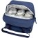 Bolsa nevera 5L Recanvas de algodón y poliéster reciclado GRS Azul marino detalle 7